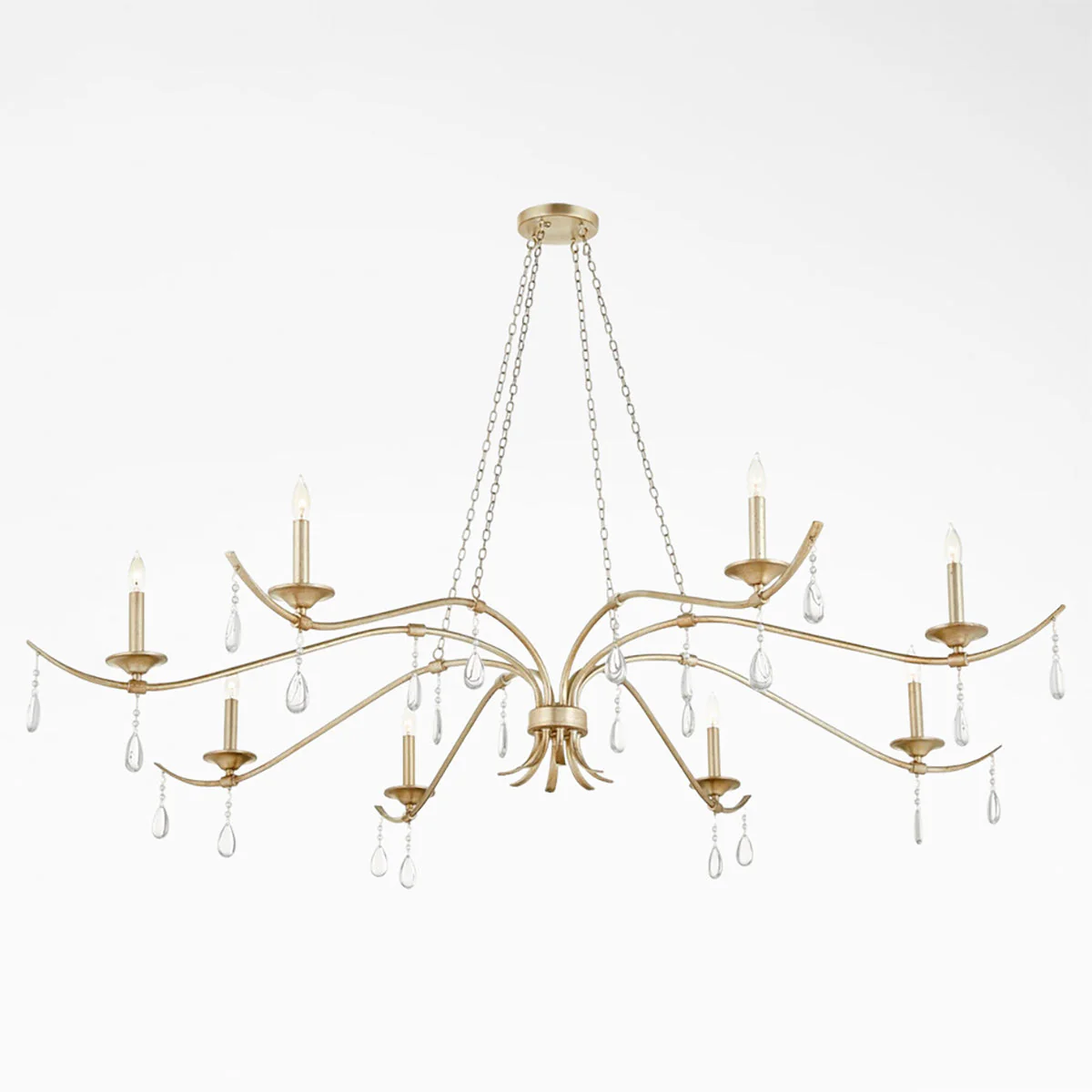 Lorelei Contemporary Crystal Chandelier - Image 9