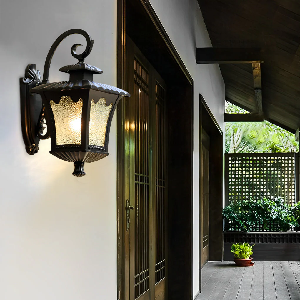 Lorna Creative Retro LED European Outdoor Wall Lamp - Image 3