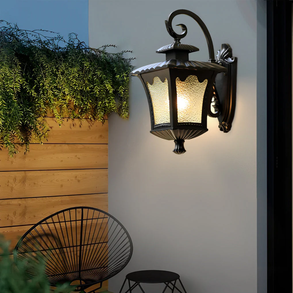 Lorna Creative Retro LED European Outdoor Wall Lamp - Image 4