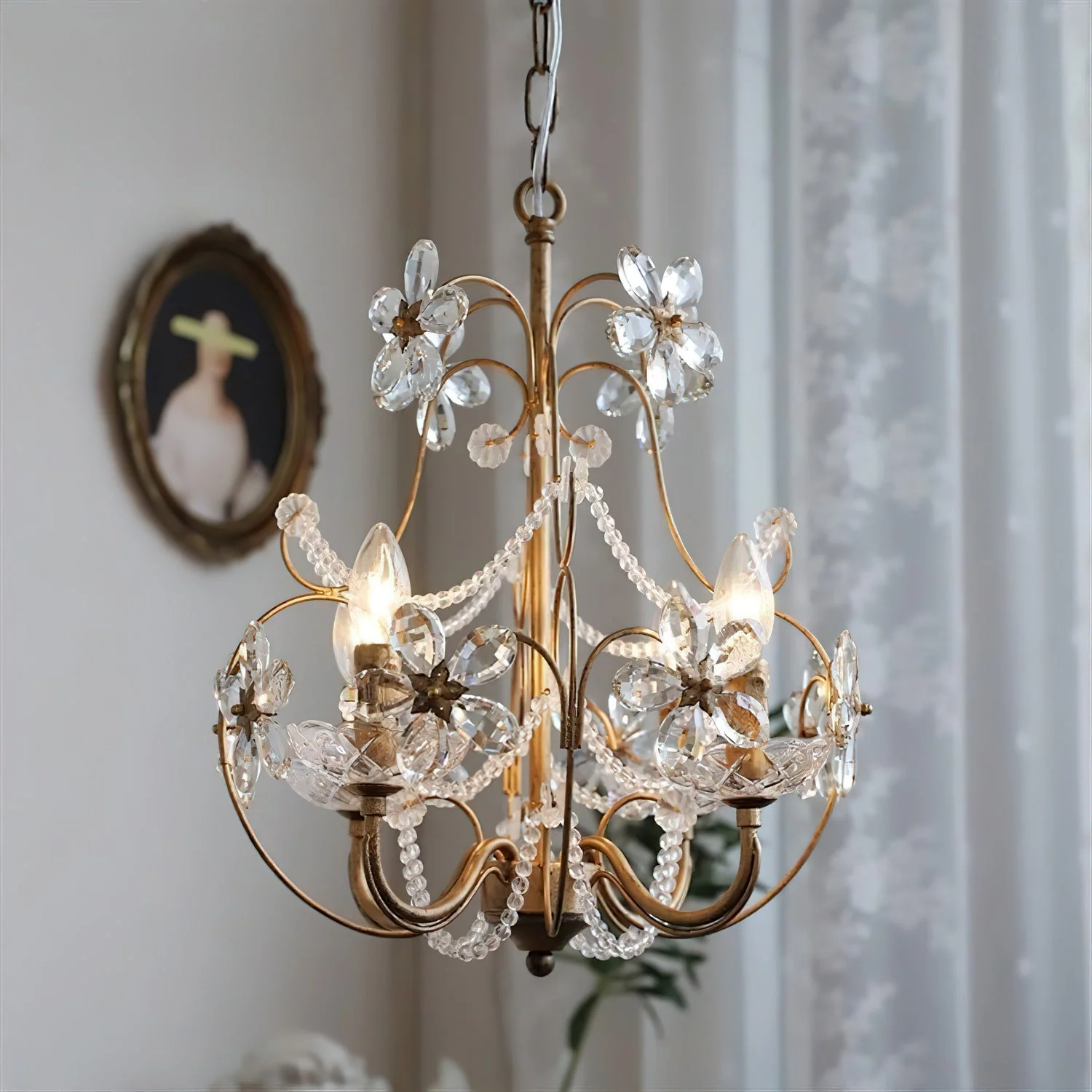 Losico Contemporary Glass Chandelier - Image 2