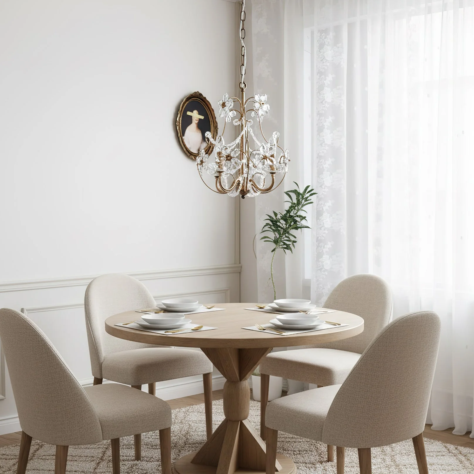 Losico Contemporary Glass Chandelier - Image 7