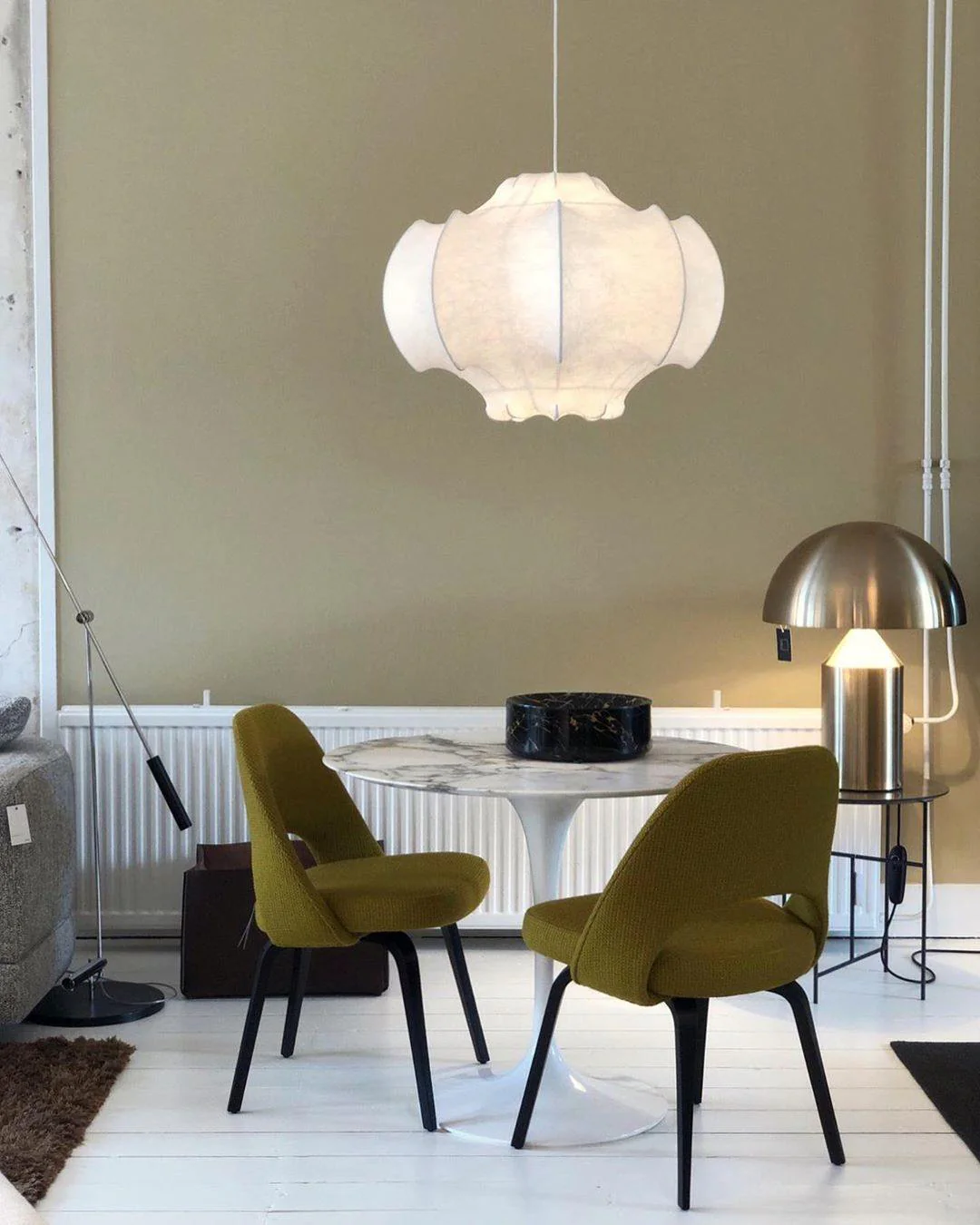 Lotus Minimalist Silk Pendant Lamp - Image 20