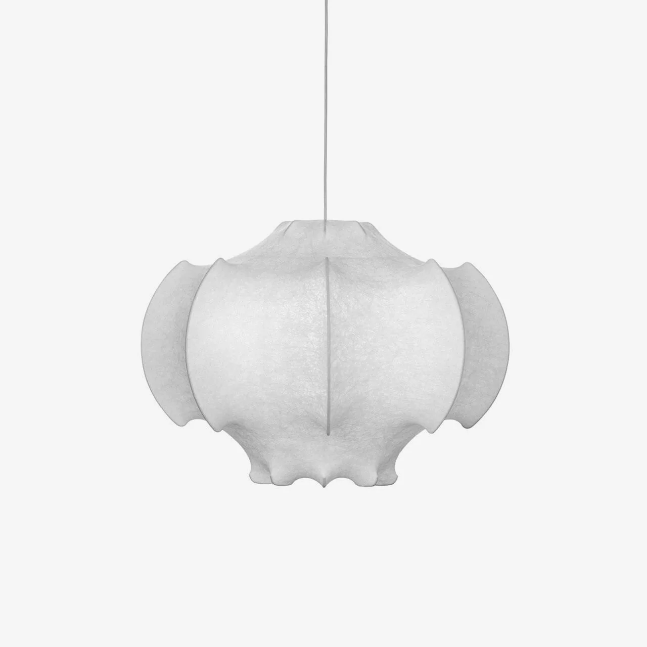Lotus Minimalist Silk Pendant Lamp - Image 33