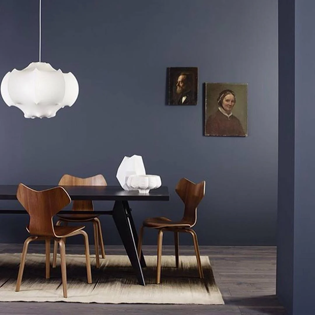 Lotus Minimalist Silk Pendant Lamp - Image 38