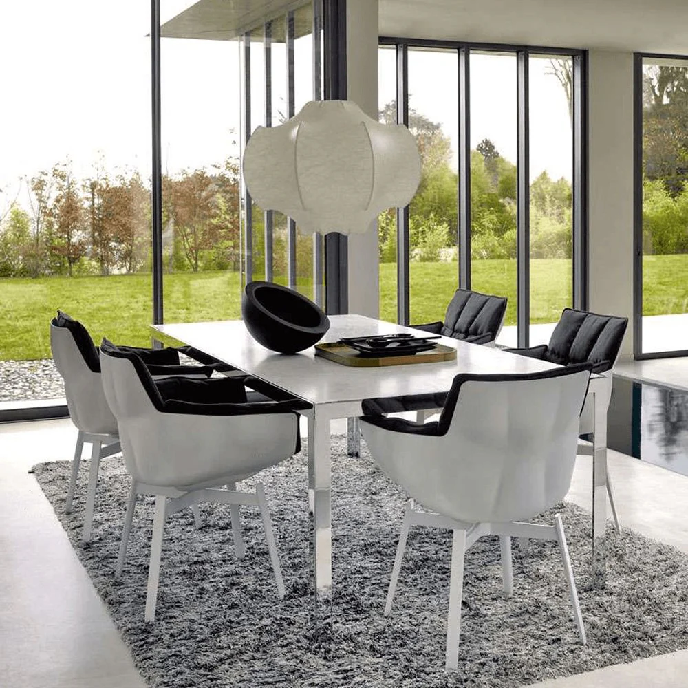 Lotus Minimalist Silk Pendant Lamp - Image 5