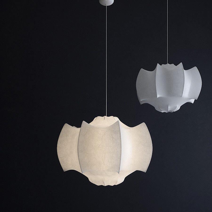 Lotus Minimalist Silk Pendant Lamp - Image 8