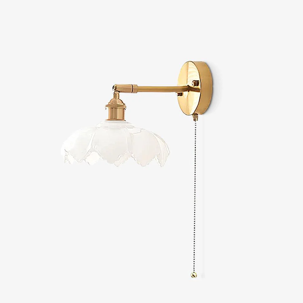 Lotus Nordic Art Rotatable Glass Wall Lamp - Image 22