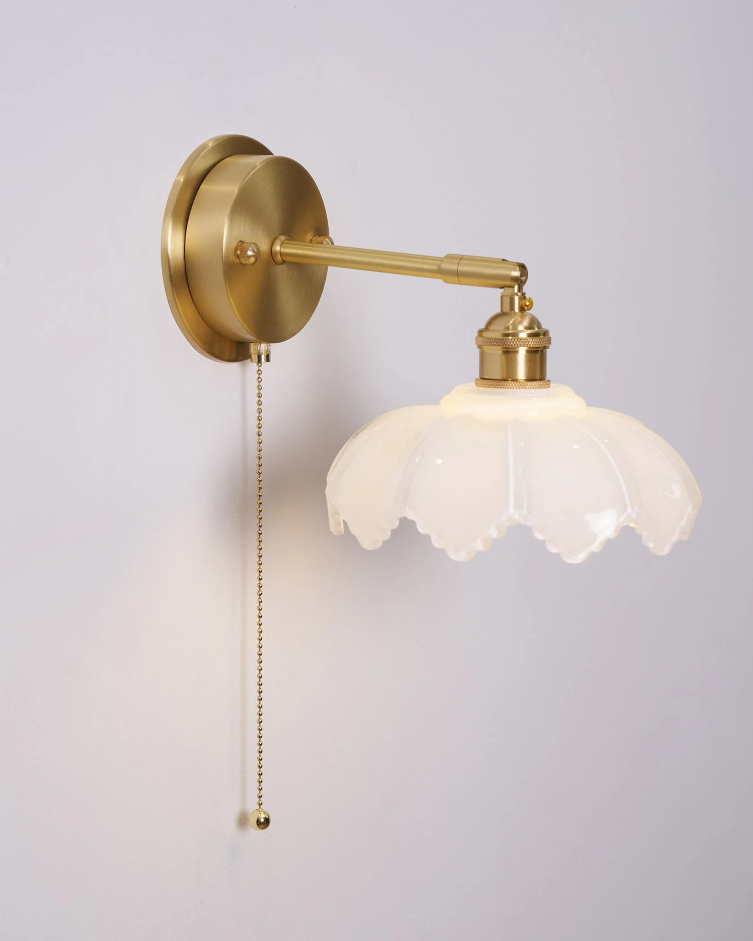 Lotus Nordic Art Rotatable Glass Wall Lamp - Image 5