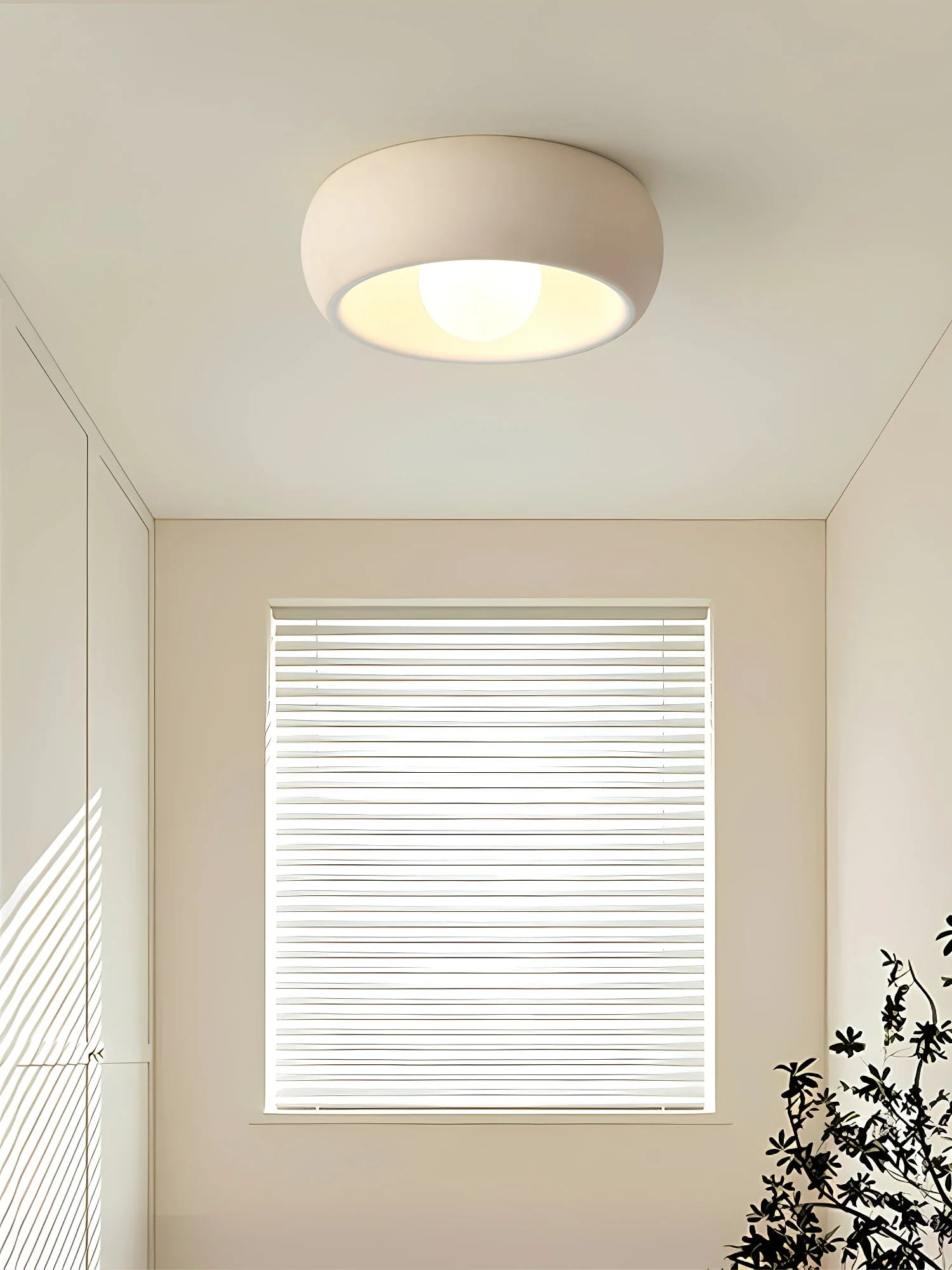Louis Modern Minimalist Round Glass Ceiling Light - Image 26