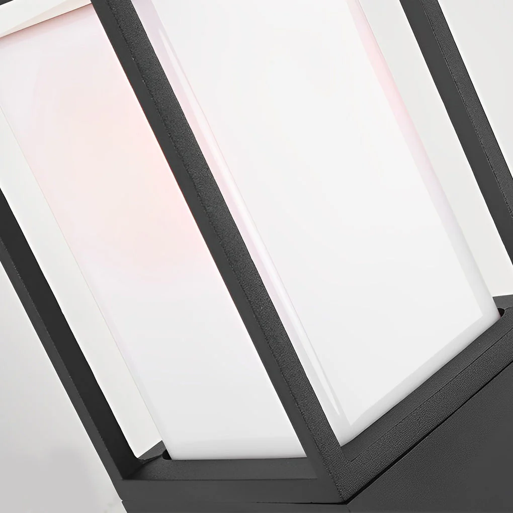 Louisa High Bollard Elegant Square Outdoor Light - Image 5
