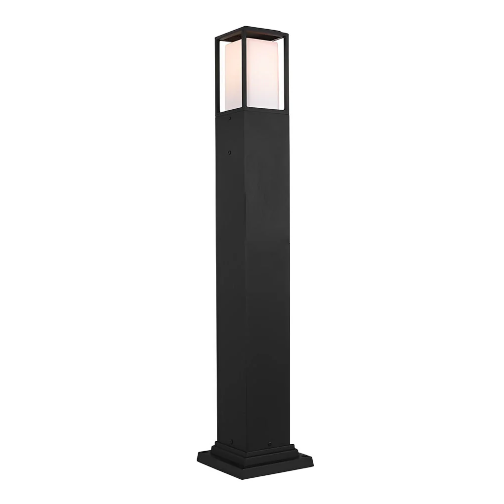 Louisa High Bollard Elegant Square Outdoor Light - Image 6