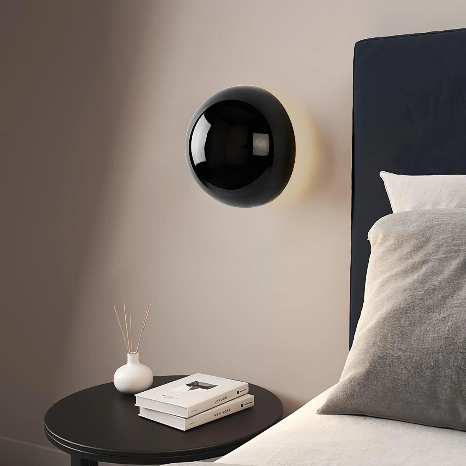Louisa Modern Minimalist Sphere Sconce Wall Lamp - Image 12
