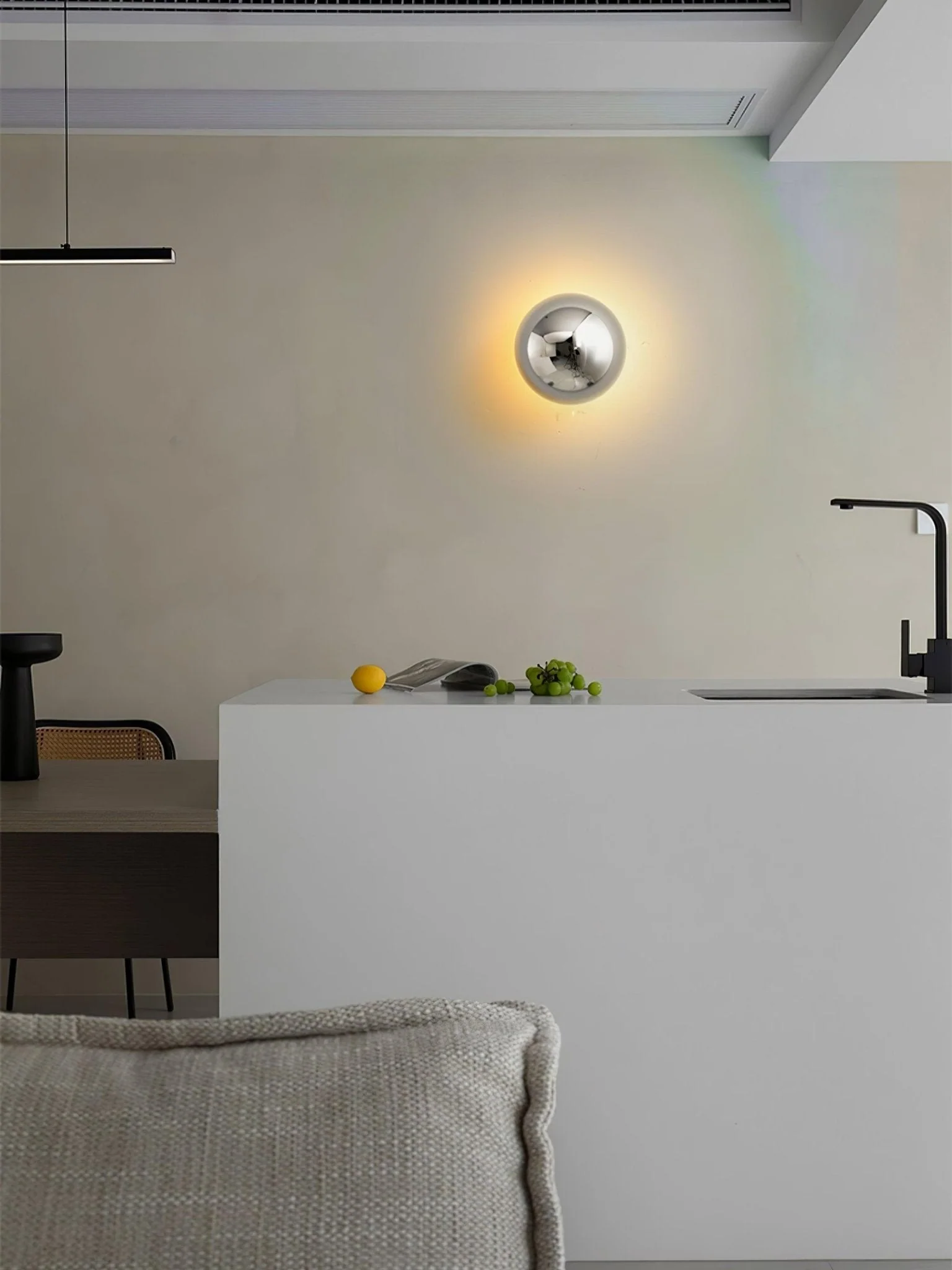 Louisa Modern Minimalist Sphere Sconce Wall Lamp - Image 18