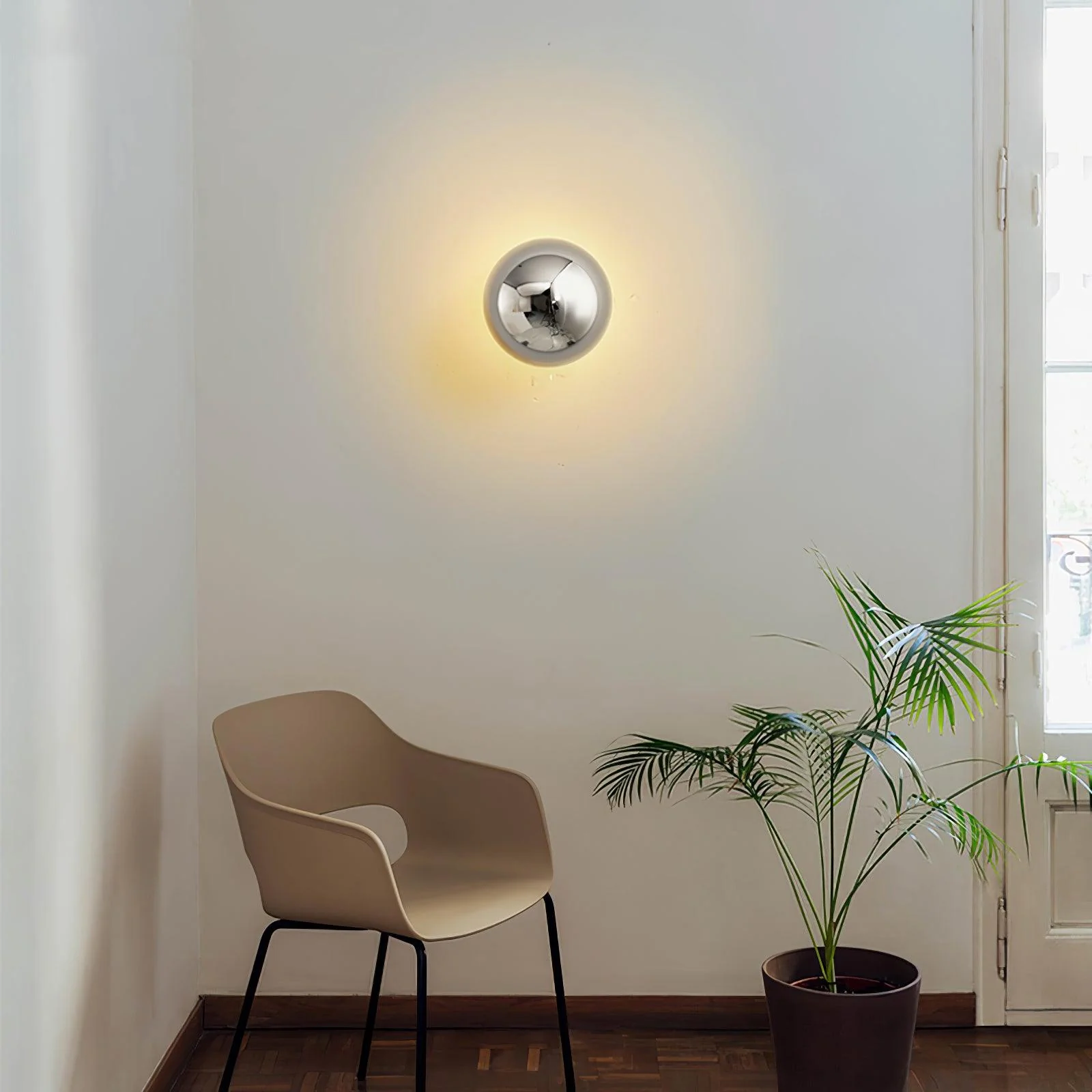 Louisa Modern Minimalist Sphere Sconce Wall Lamp - Image 29