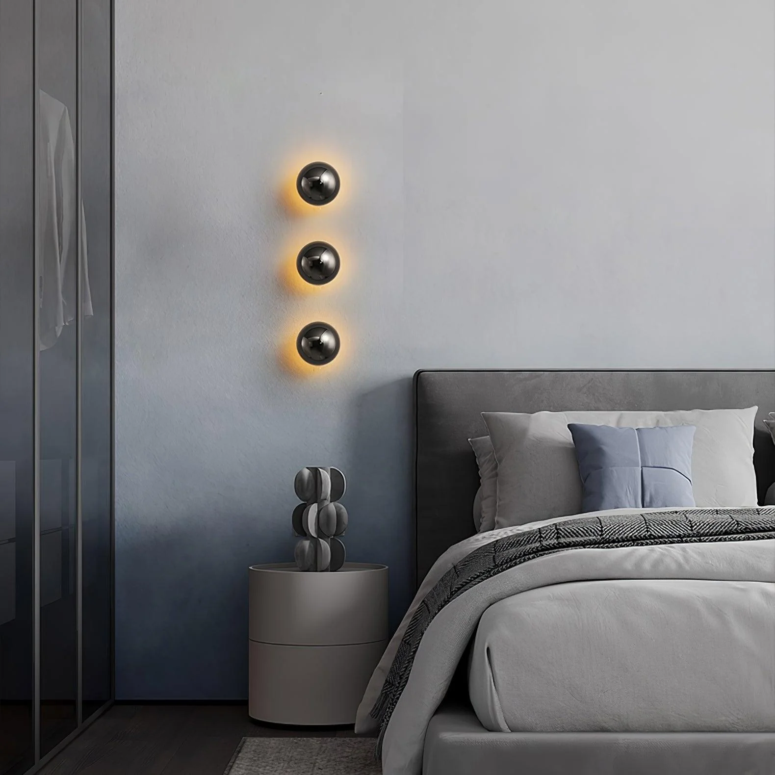 Louisa Modern Minimalist Sphere Sconce Wall Lamp - Image 34