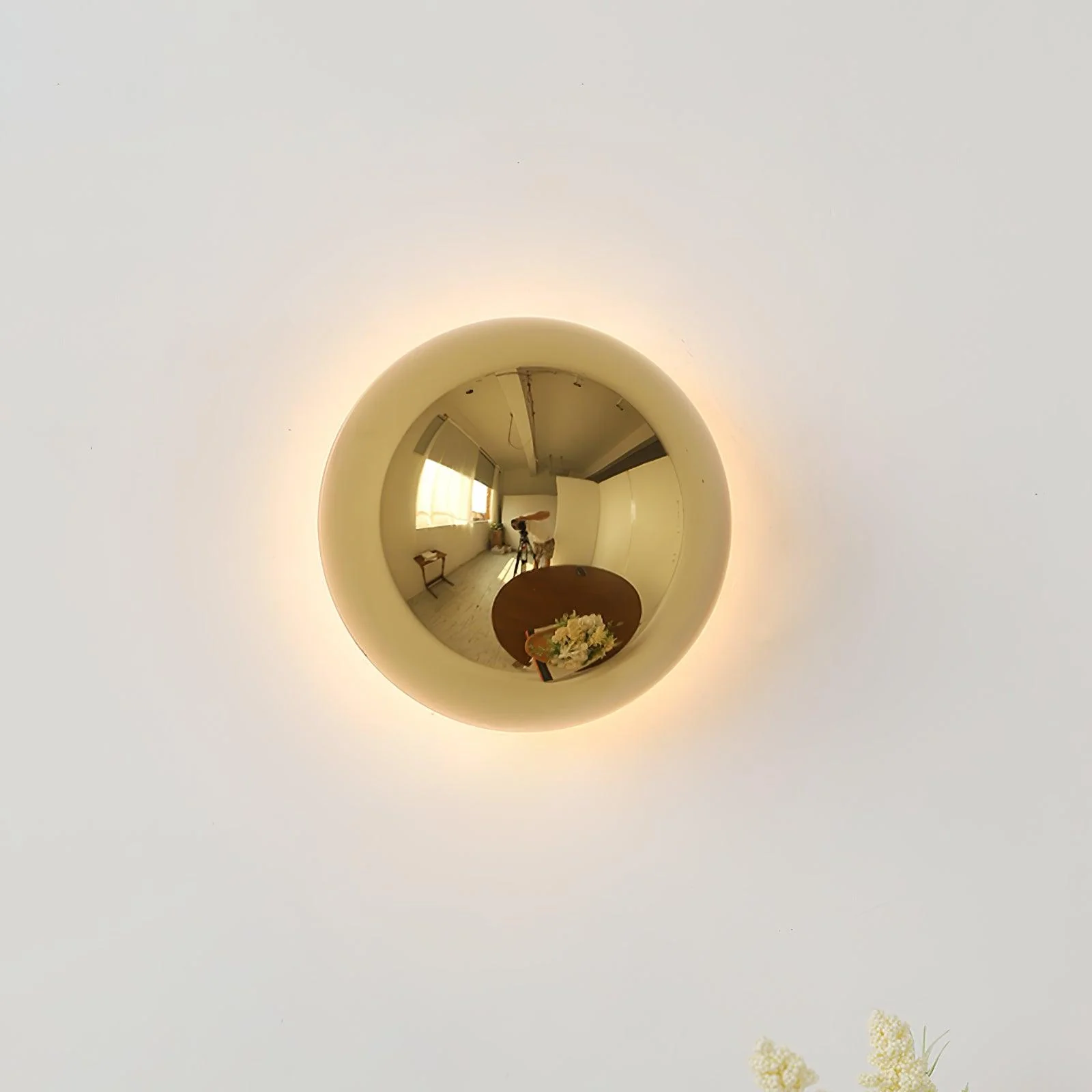 Louisa Modern Minimalist Sphere Sconce Wall Lamp - Image 8