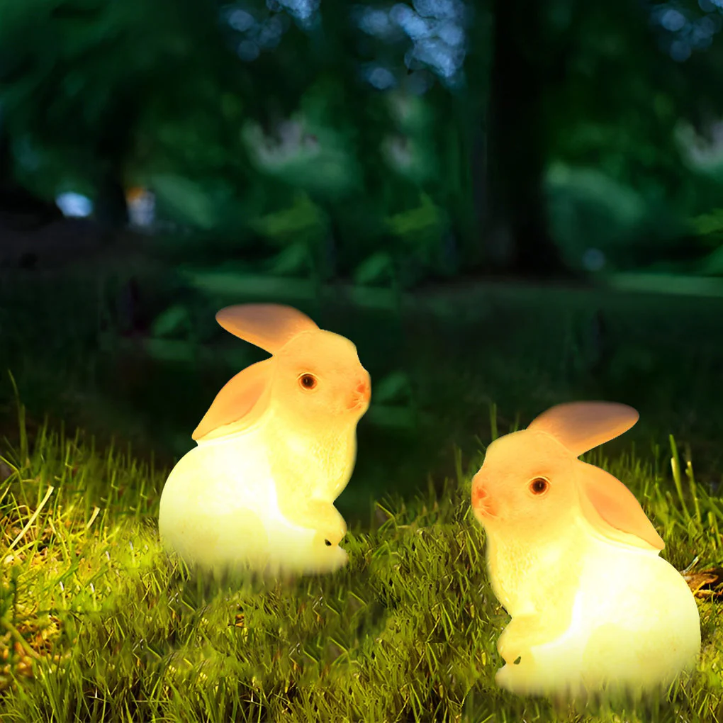 Lowell Rabbit Modern Resin Fiberglass Outdoor Lights - Image 5