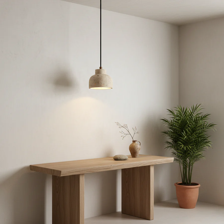 Loxis Artistic Travertine Pendant Lamp - Image 17