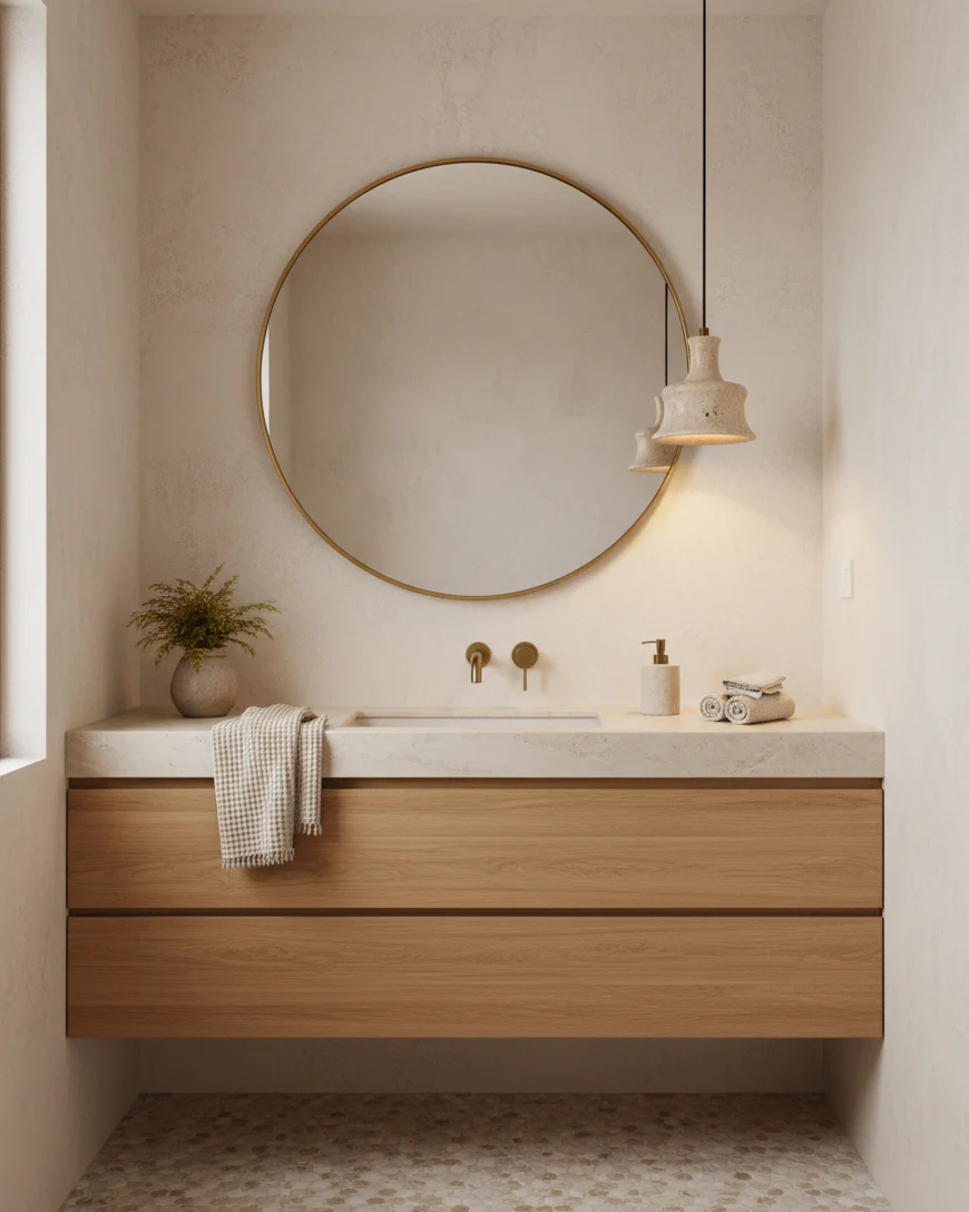 Loxis Artistic Travertine Pendant Lamp - Image 18