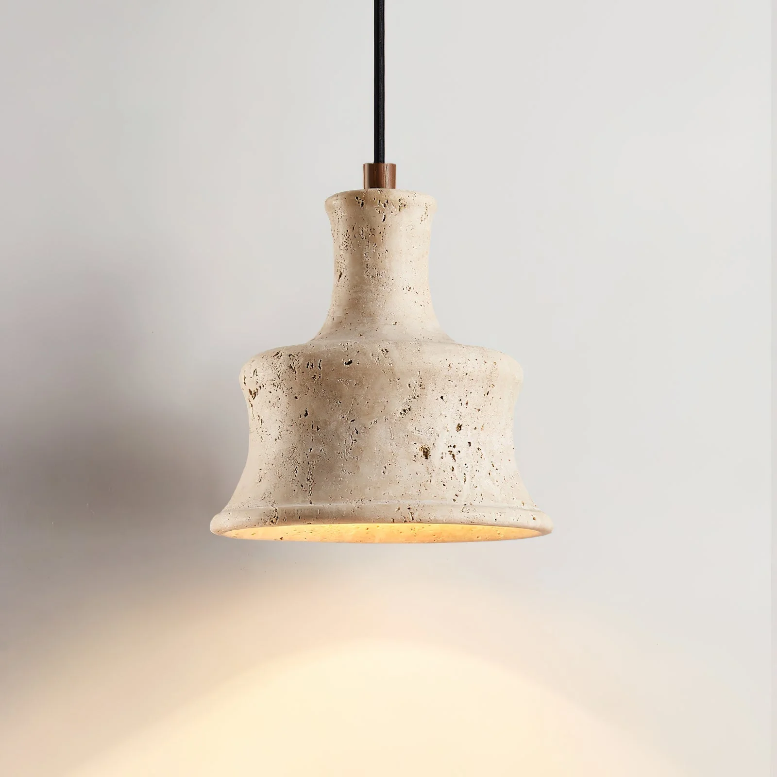 Loxis Artistic Travertine Pendant Lamp - Image 36