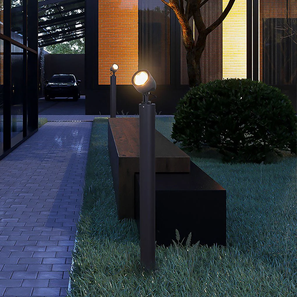 Luciana Nordic Minimalist LED Outdoor Spotlight Post Light