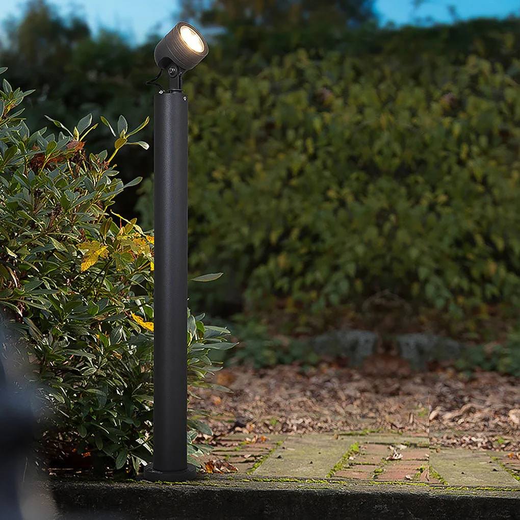 Luciana Nordic Minimalist LED Outdoor Spotlight Post Light - Image 5