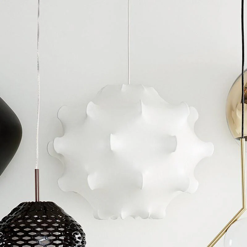 Lumina Contemporary Silk Pendant Lamp - Image 13