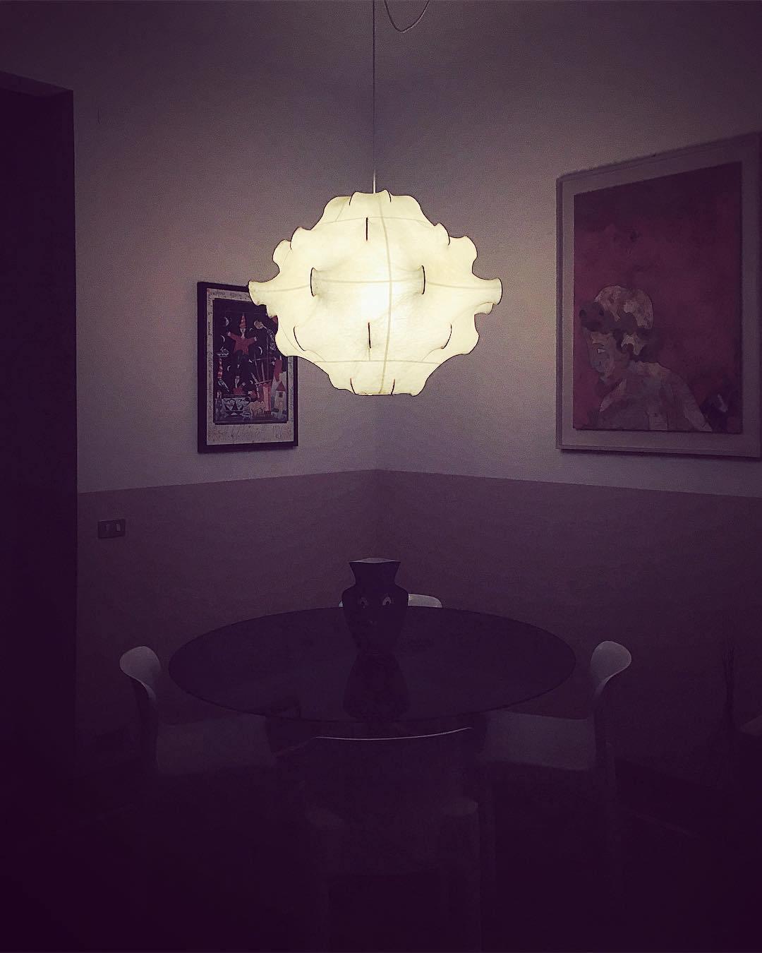 Lumina Contemporary Silk Pendant Lamp - Image 2