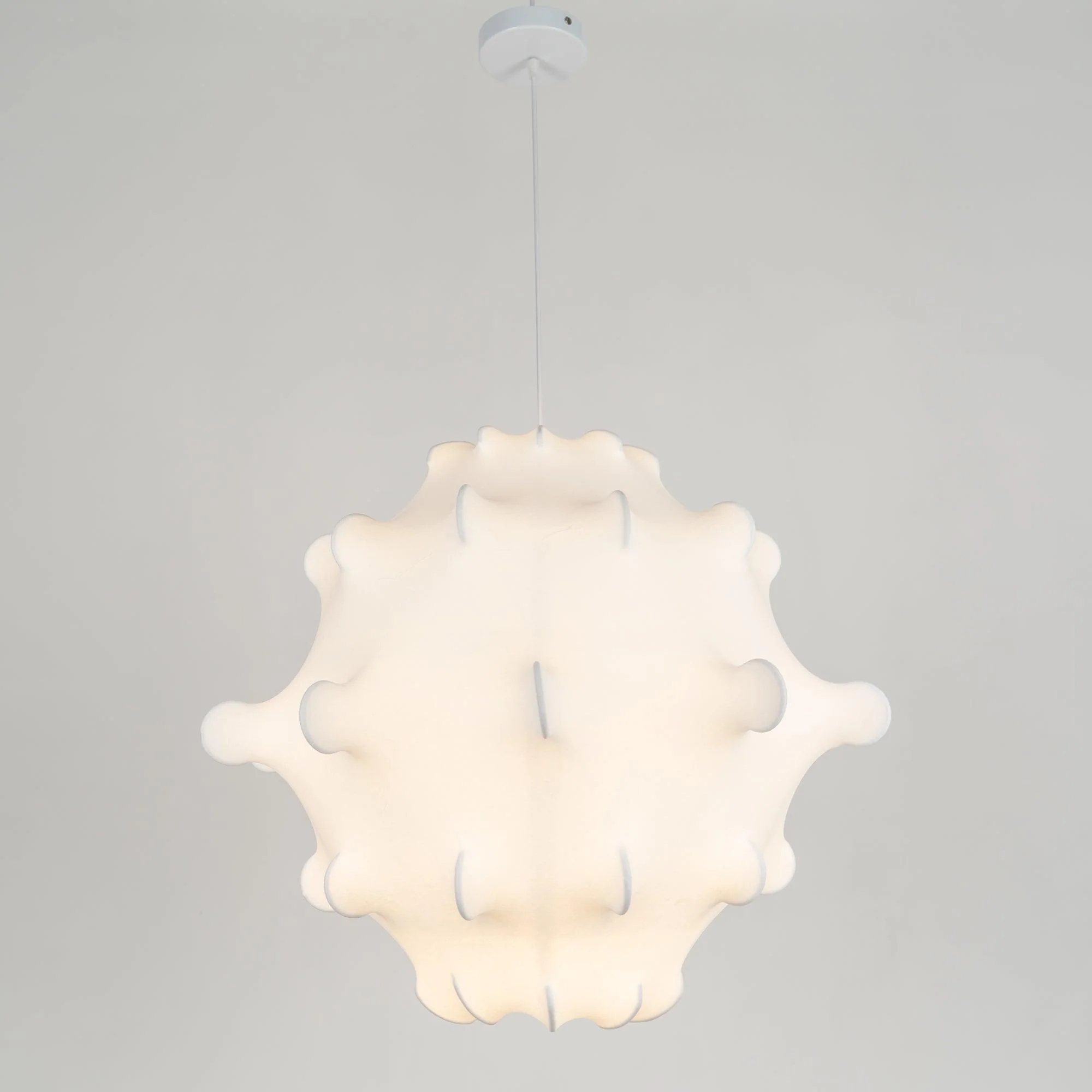 Lumina Contemporary Silk Pendant Lamp - Image 25