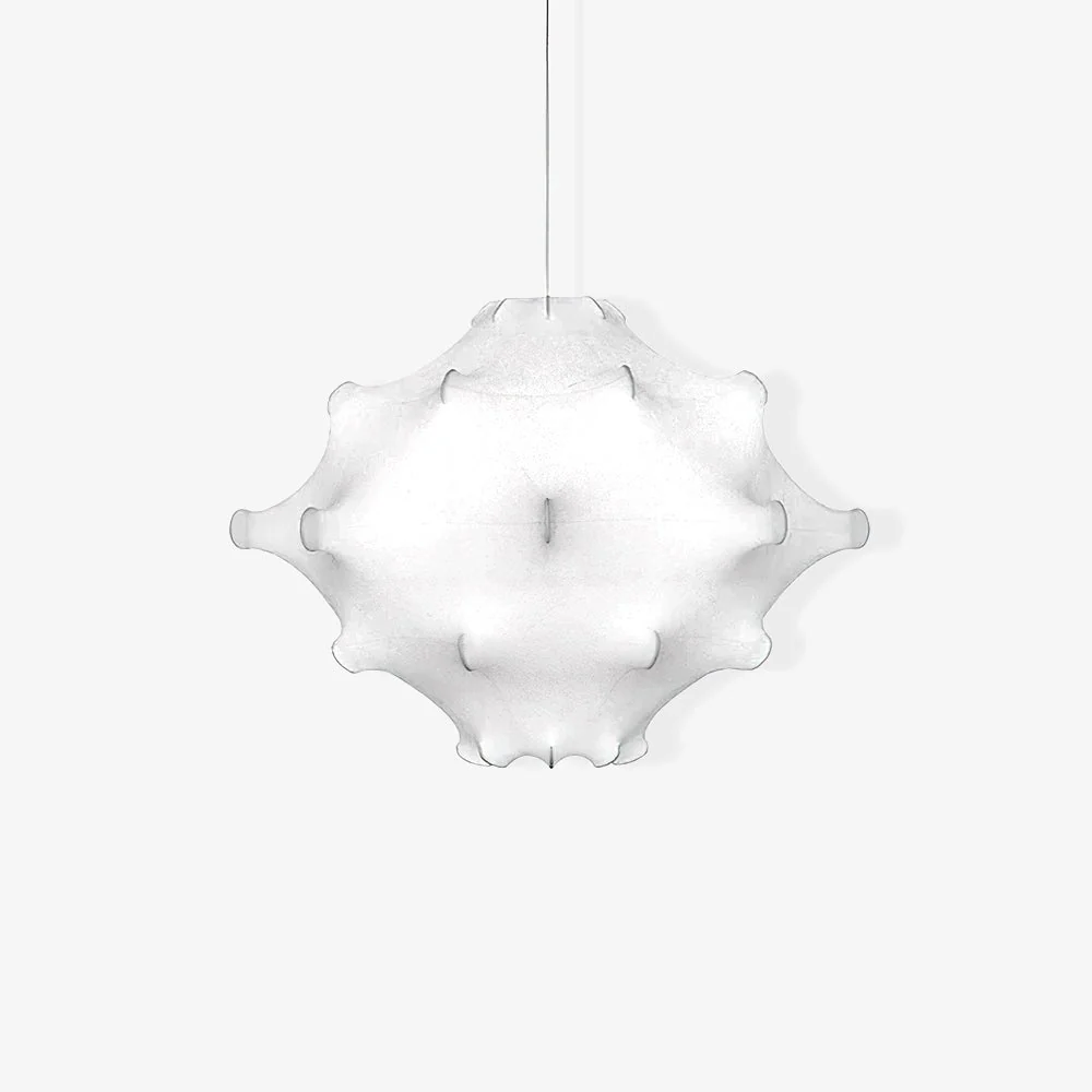 Lumina Contemporary Silk Pendant Lamp - Image 26