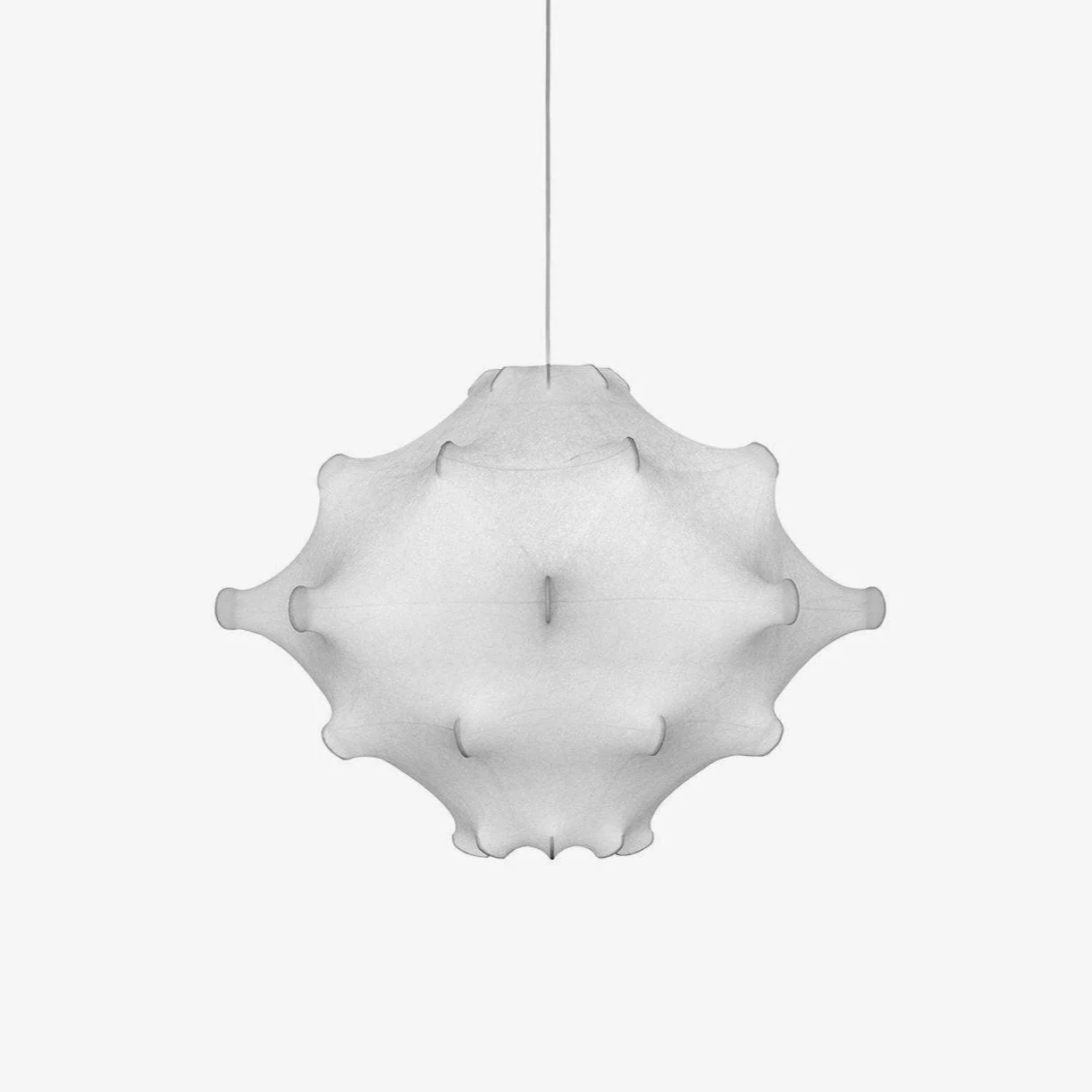 Lumina Contemporary Silk Pendant Lamp - Image 48