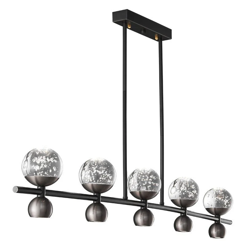Lumiryn Orbital Glass Globe Chandelier - Image 13