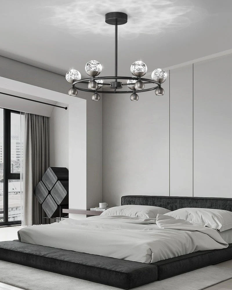 Lumiryn Orbital Glass Globe Chandelier - Image 5
