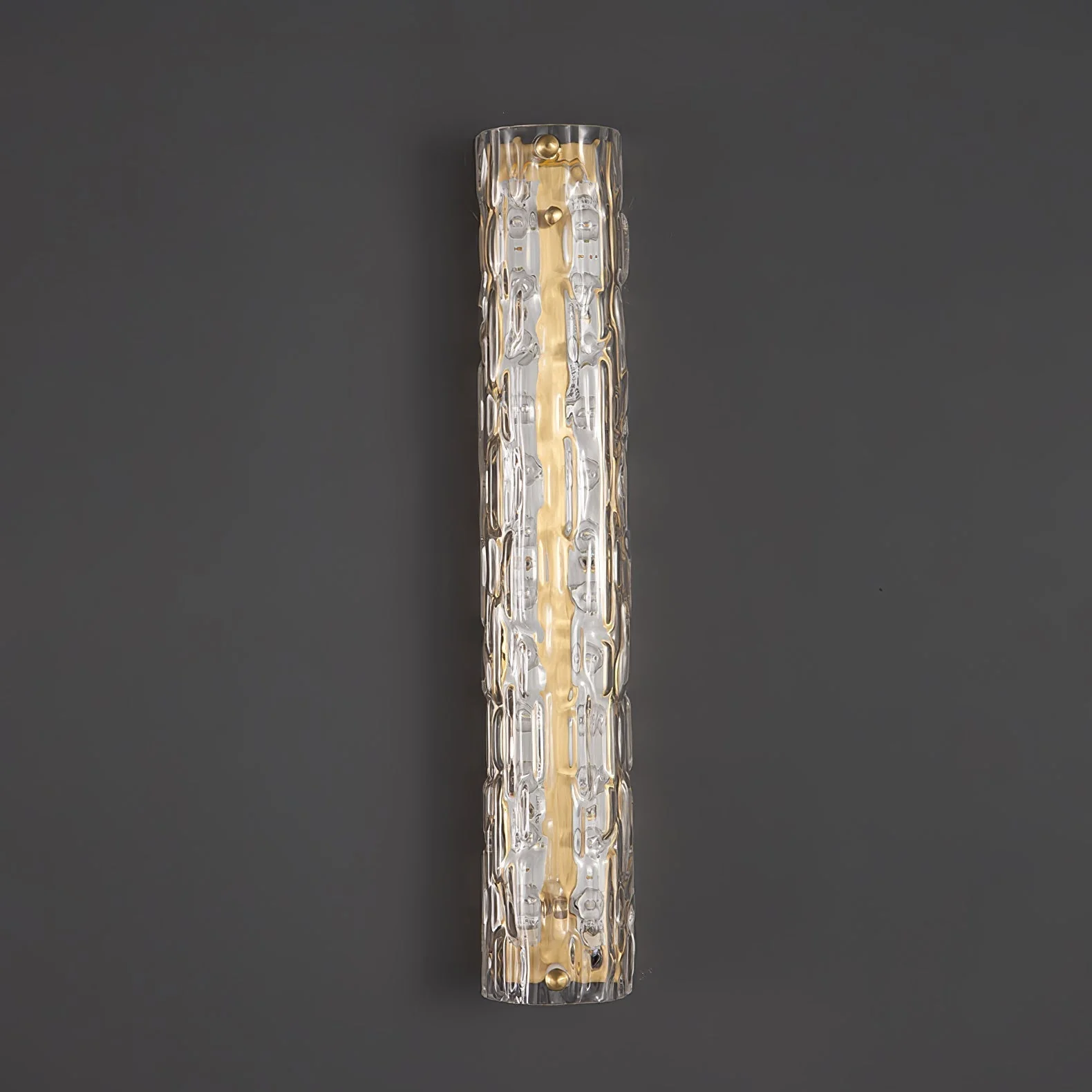 Lumix Brass Glass Glam Wall Lamp - Image 26