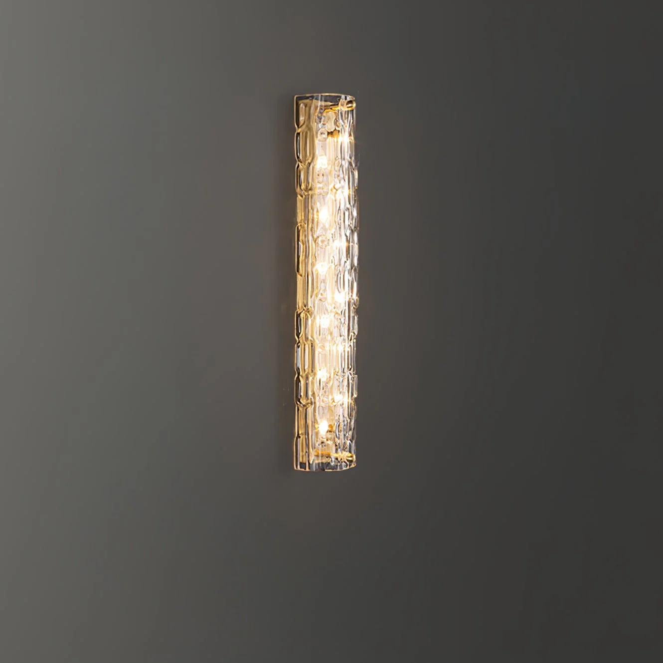 Lumix Brass Glass Glam Wall Lamp - Image 29