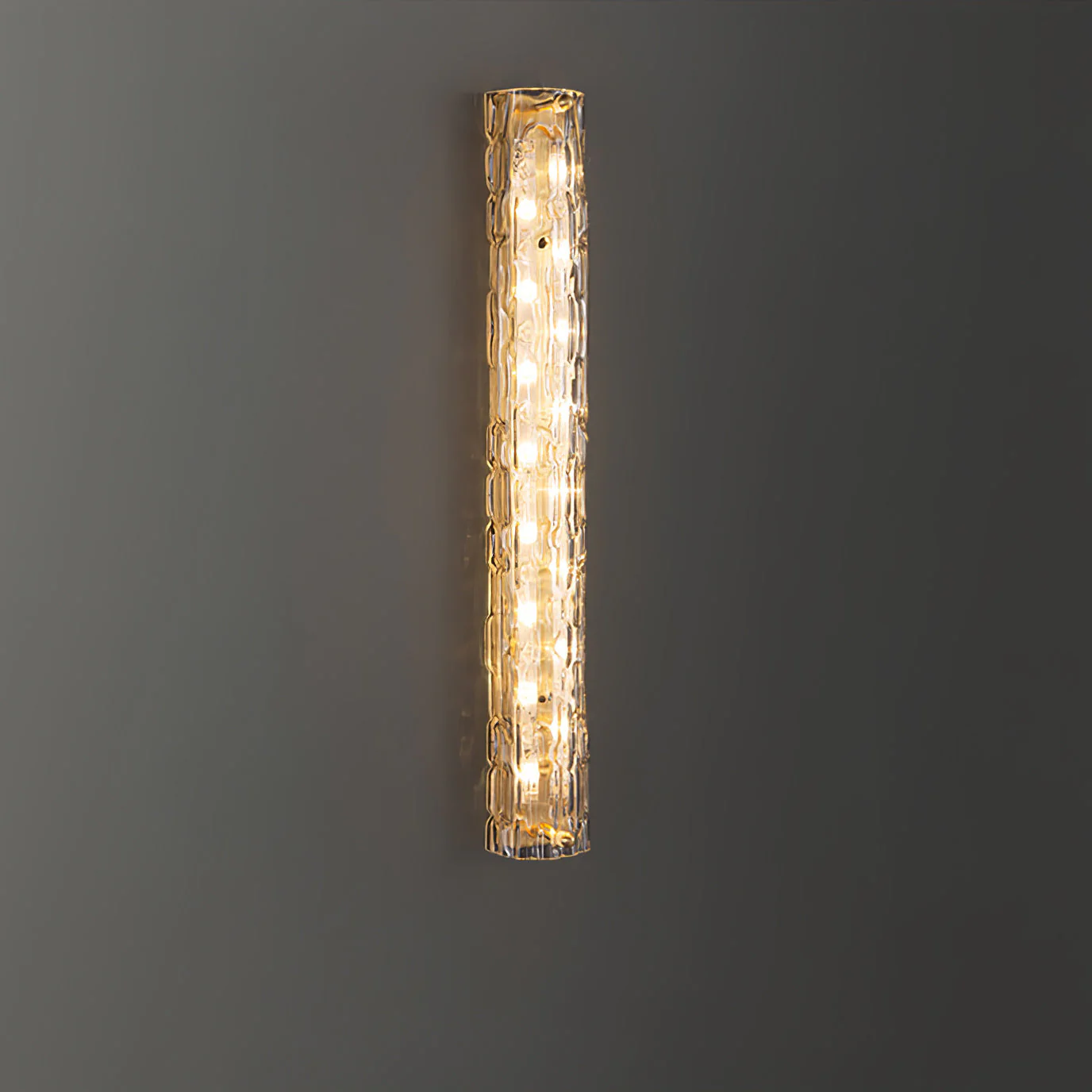 Lumix Brass Glass Glam Wall Lamp - Image 35