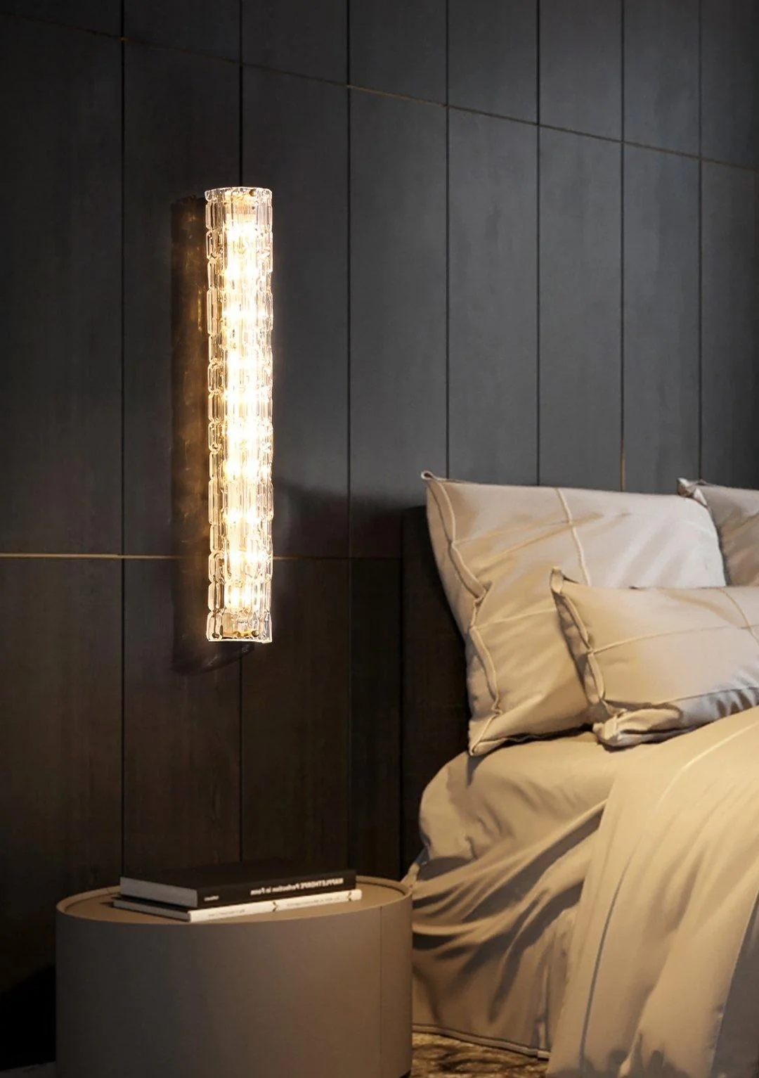 Lumix Brass Glass Glam Wall Lamp - Image 45