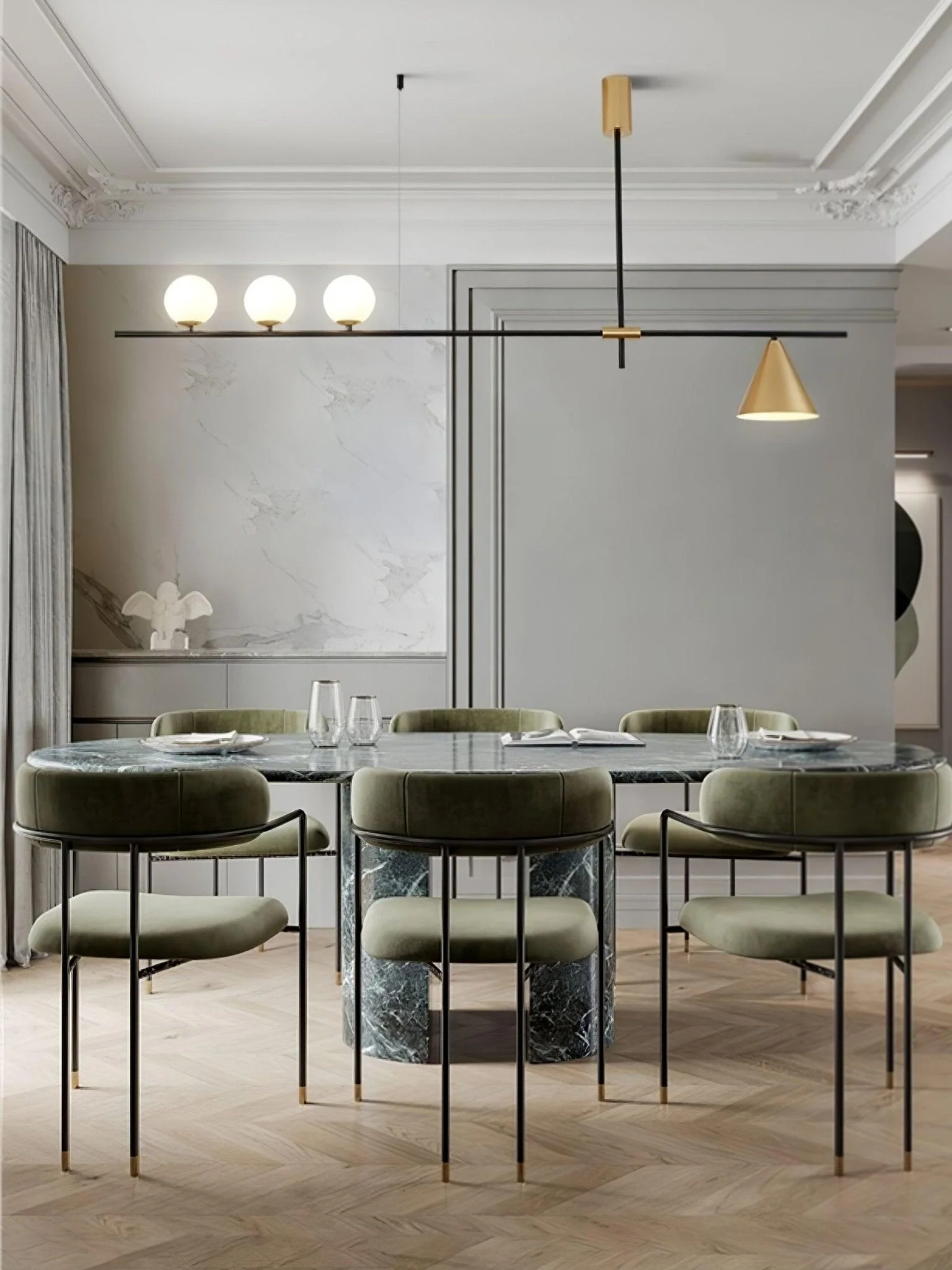 Lumora Contemporary Suspension Light - Image 21