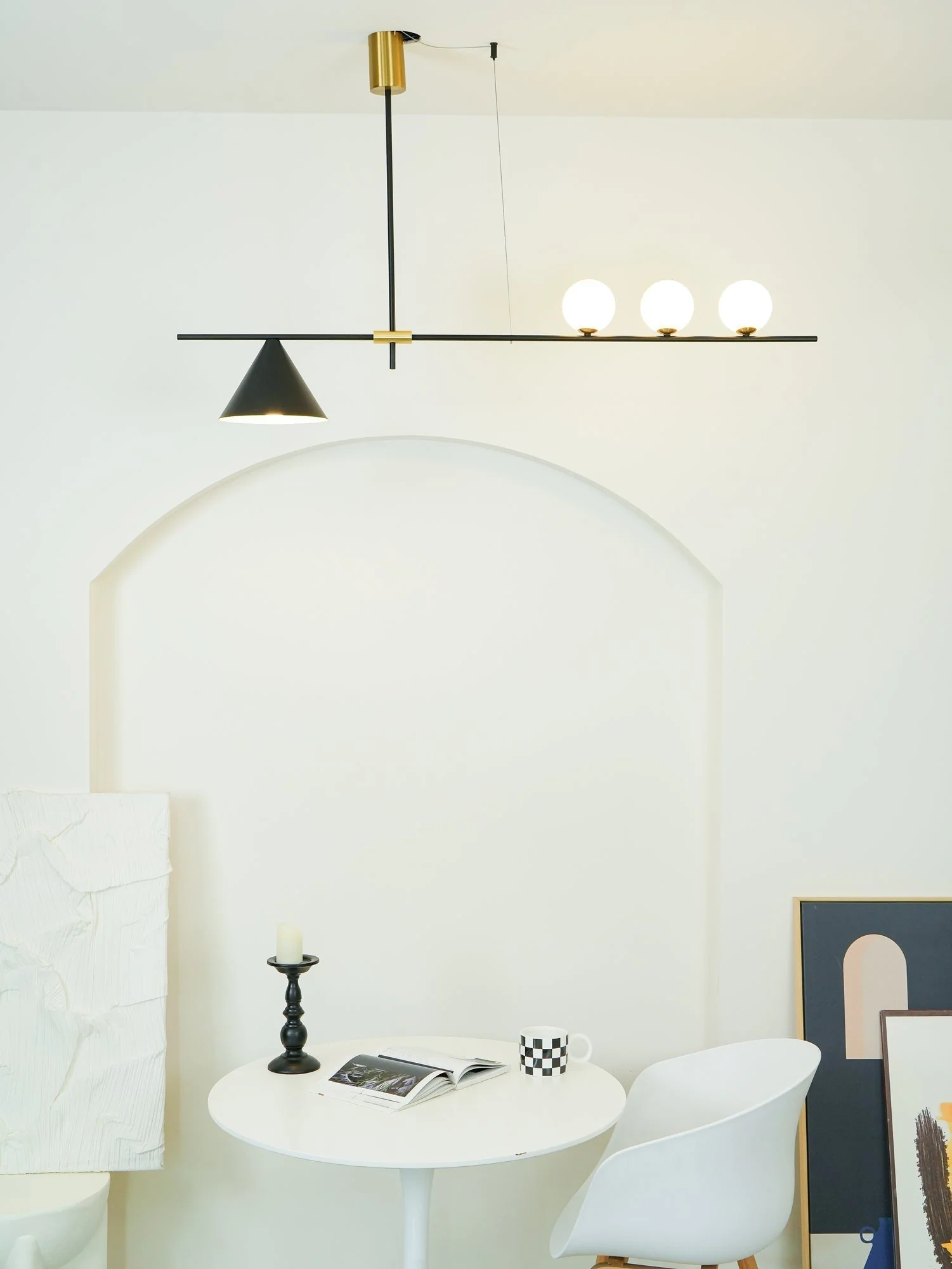 Lumora Contemporary Suspension Light - Image 36