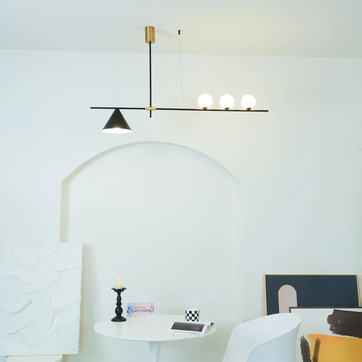 Lumora Contemporary Suspension Light - Image 37