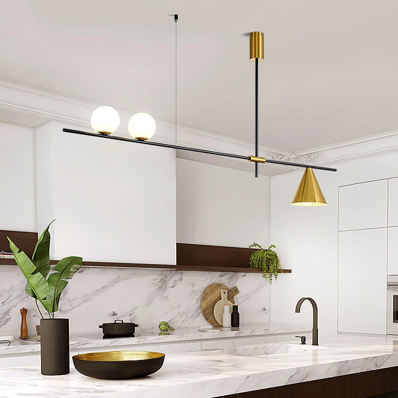 Lumora Contemporary Suspension Light - Image 46