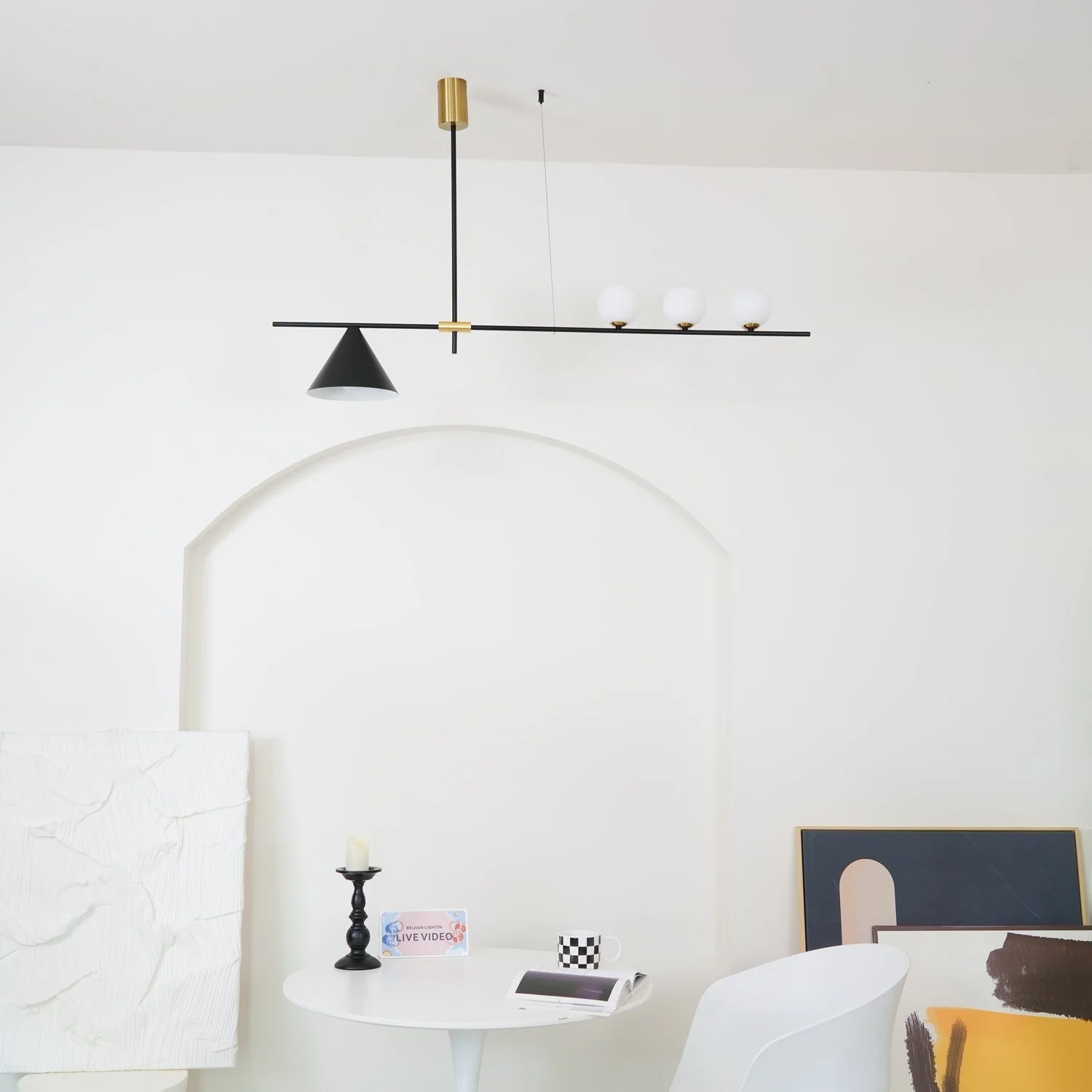 Lumora Contemporary Suspension Light - Image 49