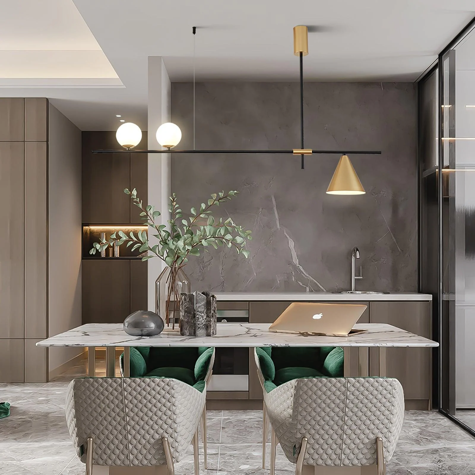Lumora Contemporary Suspension Light - Image 9