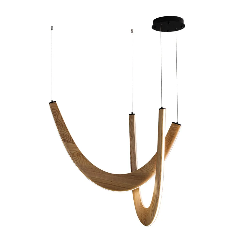 Lumora Wooden Pendant Lamp - Image 13