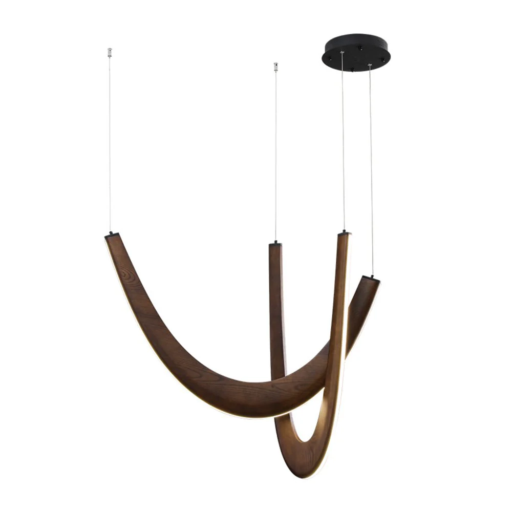 Lumora Wooden Pendant Lamp - Image 14