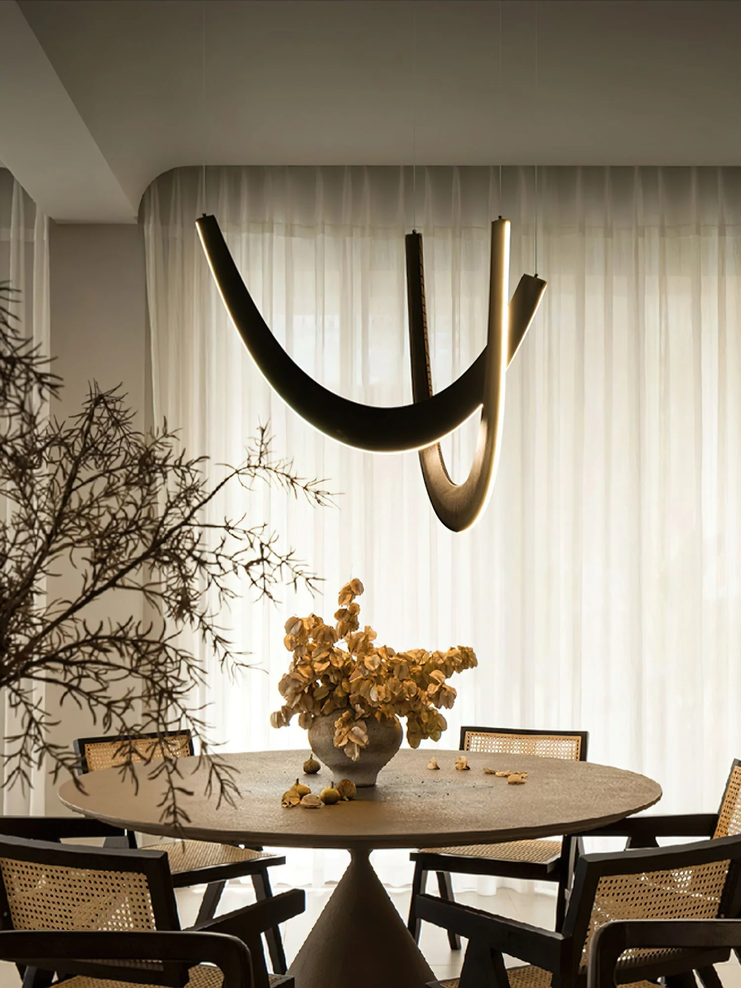 Lumora Wooden Pendant Lamp - Image 26