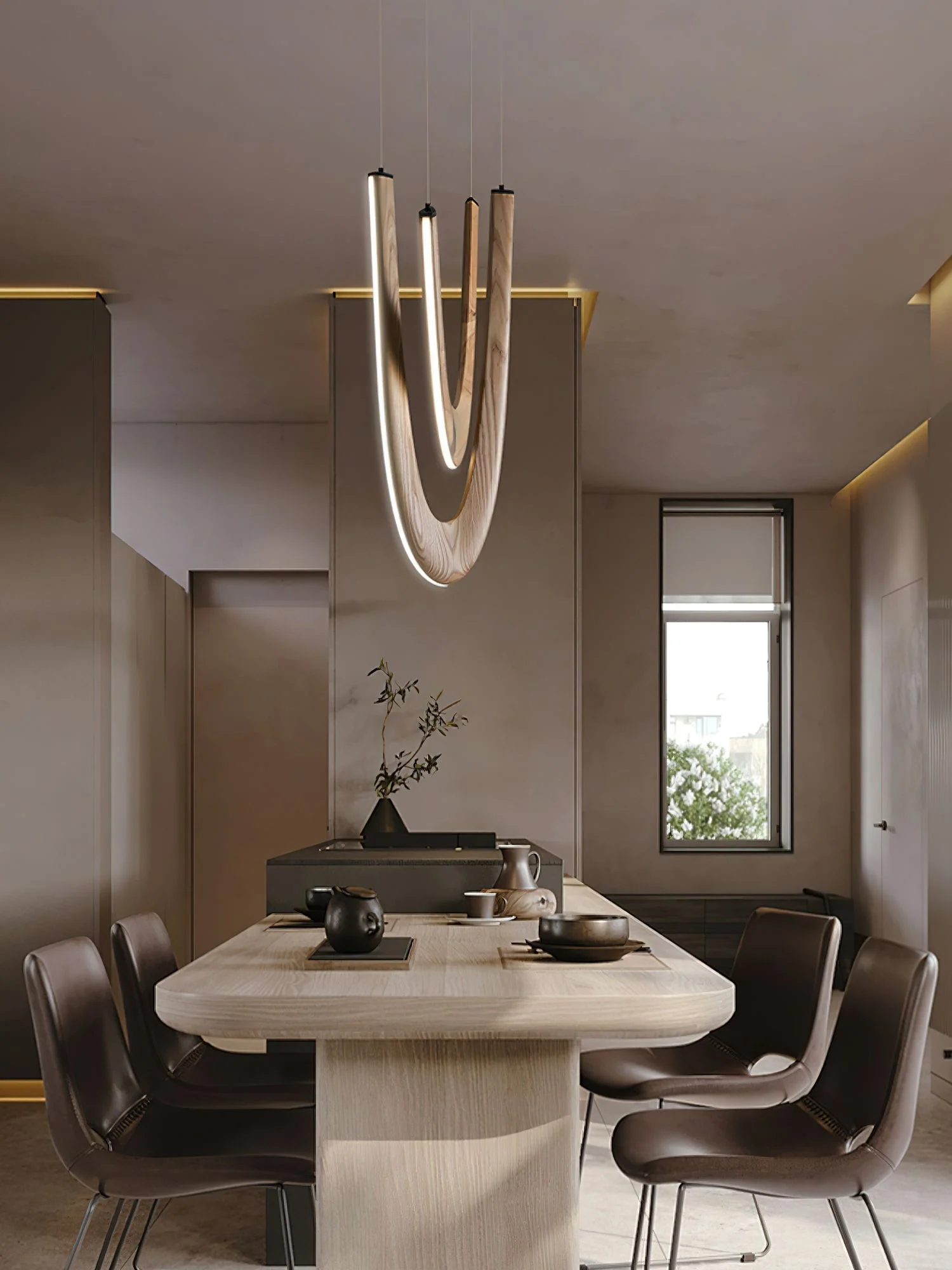 Lumora Wooden Pendant Lamp - Image 27