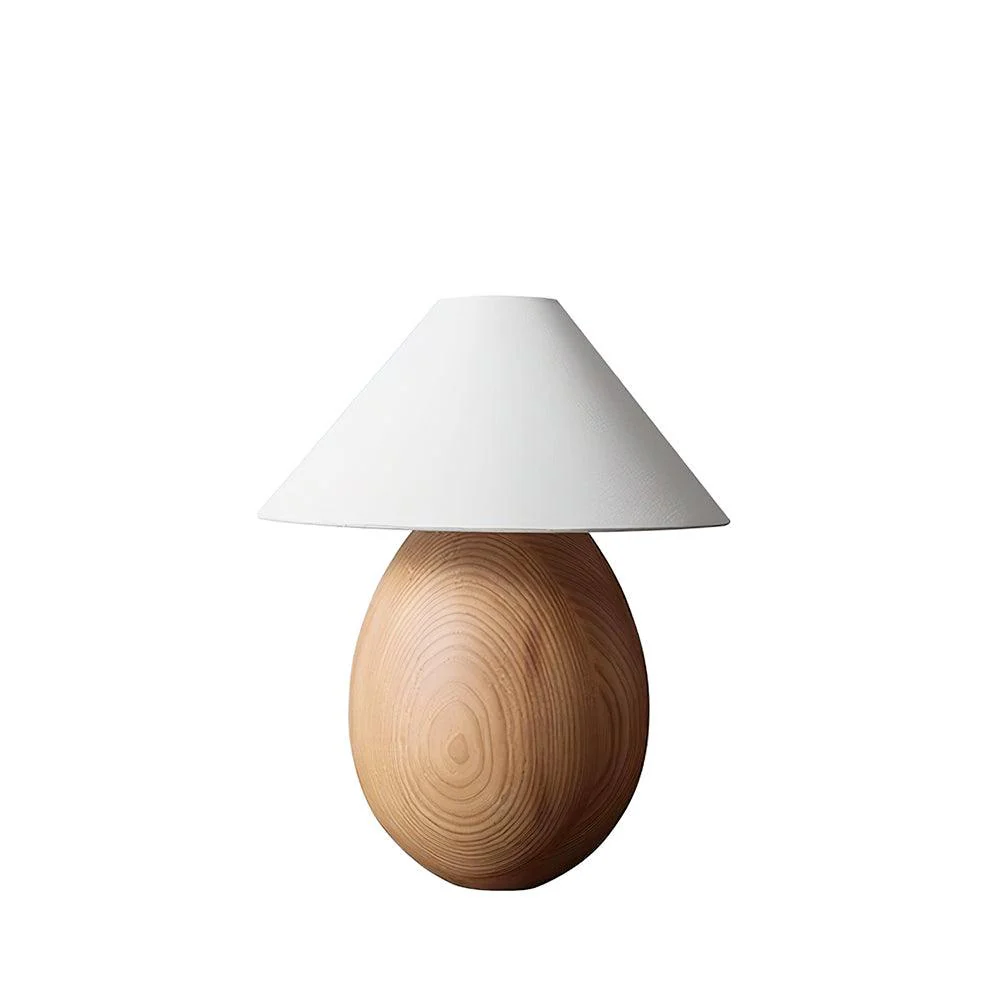 Luna Romantic Wood Table Lamp