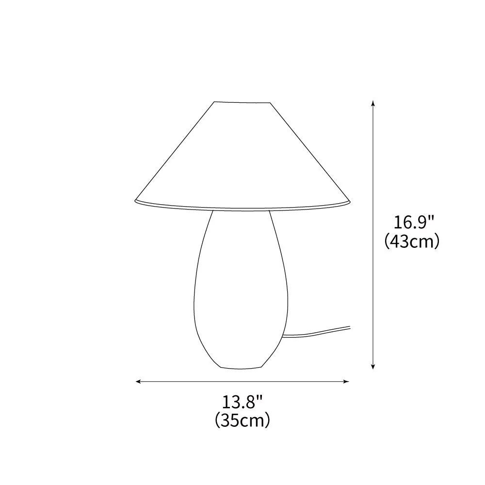 Luna Romantic Wood Table Lamp - Image 4