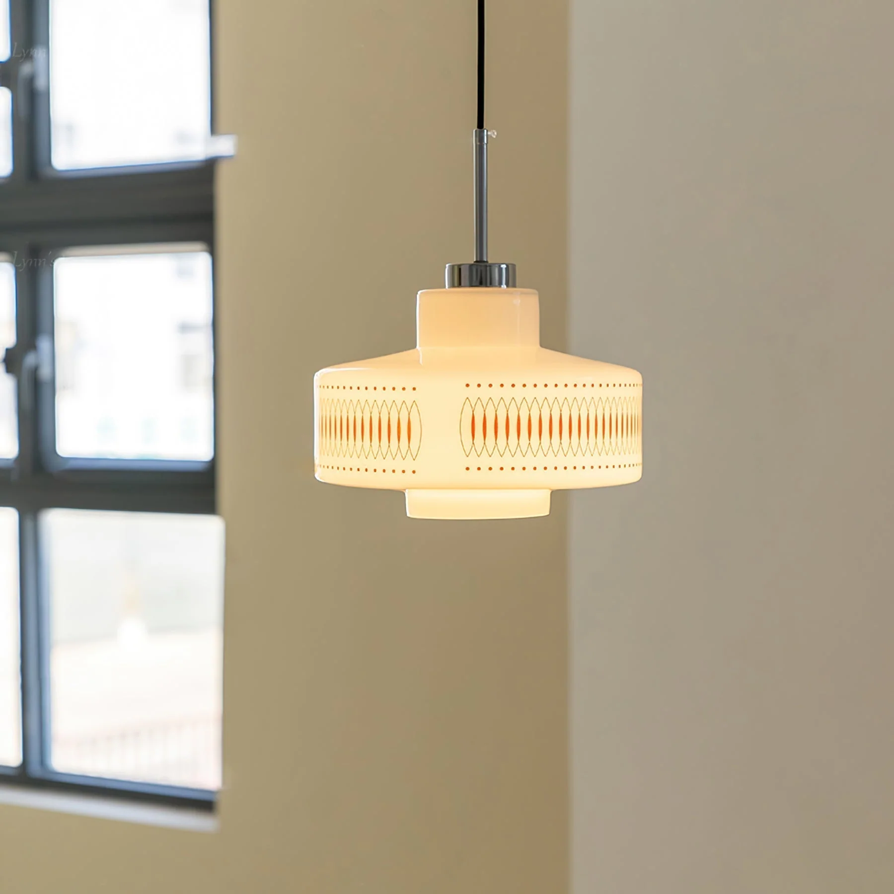 Luna Vintage Glass Pendant Lamp - Image 18